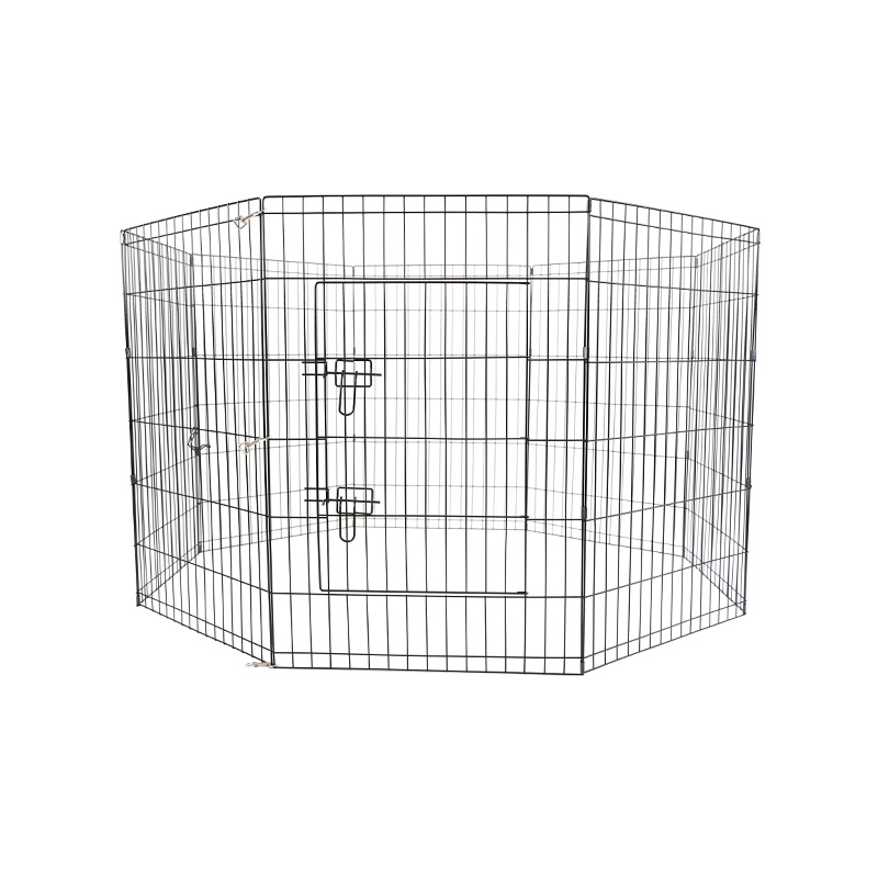 DH051-3 8 tấm Playpen cho chó bằng kim loại trong nhà di động