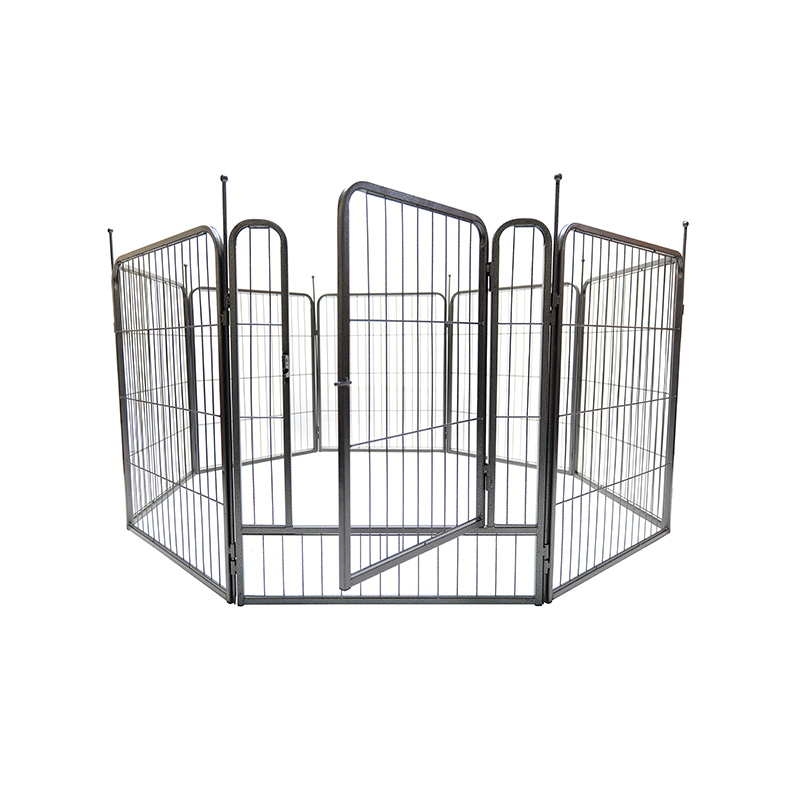 DH093-0 8 tấm Playpen kim loại ngoài trời hạng nặng dành cho thú cưng