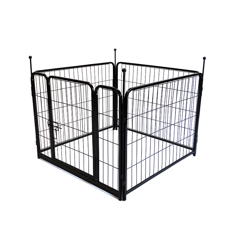 77 * 60 * 8 Dây sắt cho chó Playpen 4 bảng Pet Puppy Run Dog Hàng rào