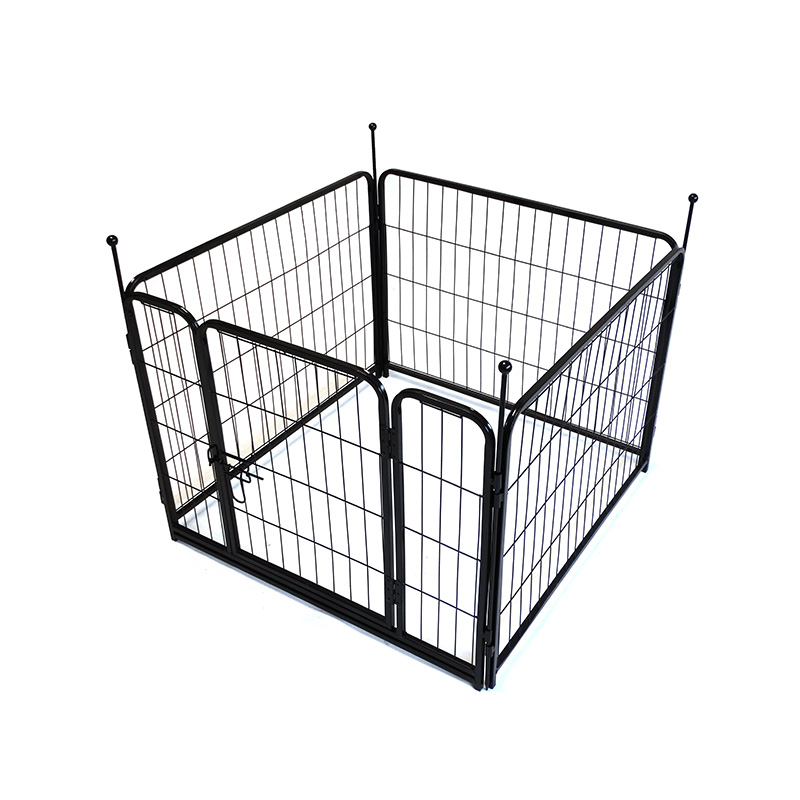 77 * 60 * 8 Dây sắt cho chó Playpen 4 bảng Pet Puppy Run Dog Hàng rào