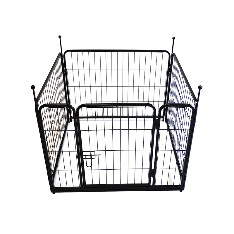 77 * 60 * 8 Dây sắt cho chó Playpen 4 bảng Pet Puppy Run Dog Hàng rào